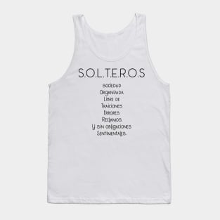 Camiseta Graciosa Para Latinos Hispanos Tank Top